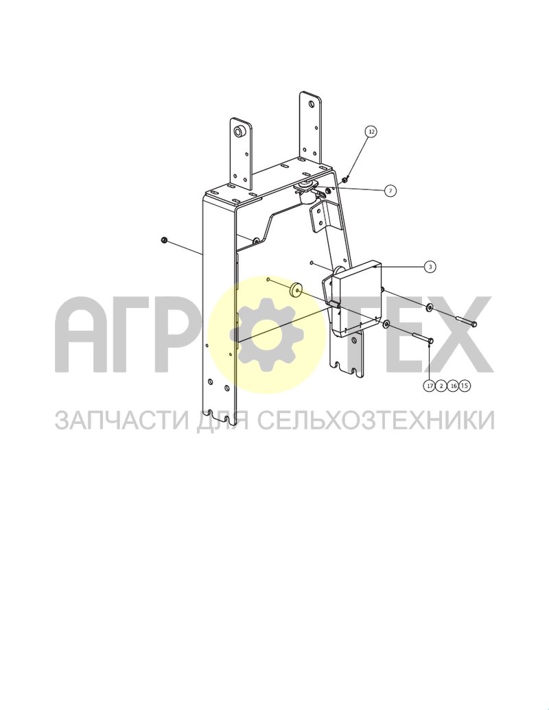 Реле стартера в сборе (SX017582) (№15 на схеме)